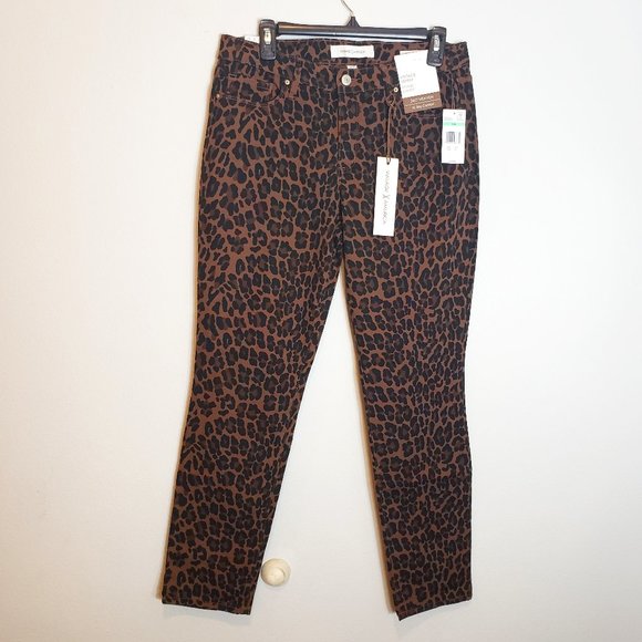 Vintage America Denim - NWT! Vintage America Leopard Print Skinny Jean